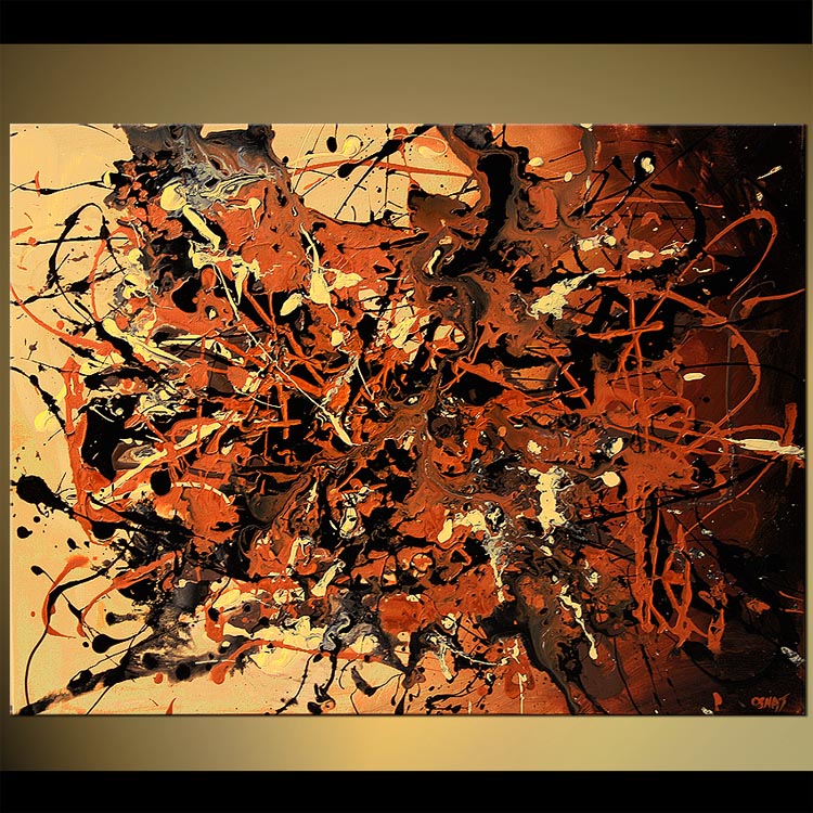 750x750 Painting - Chaos Painting