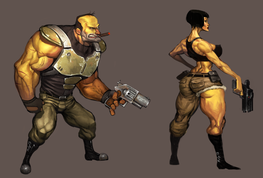 1024x696 Character Research And Painting By Darkdux - Character Painting