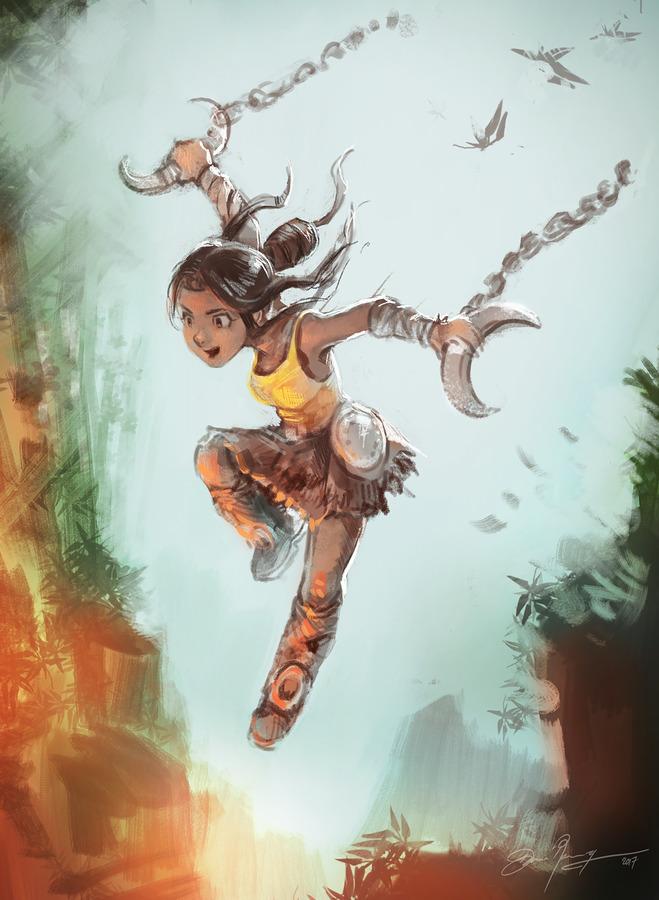 659x900 Krita Digital Painting Courses - Character Painting