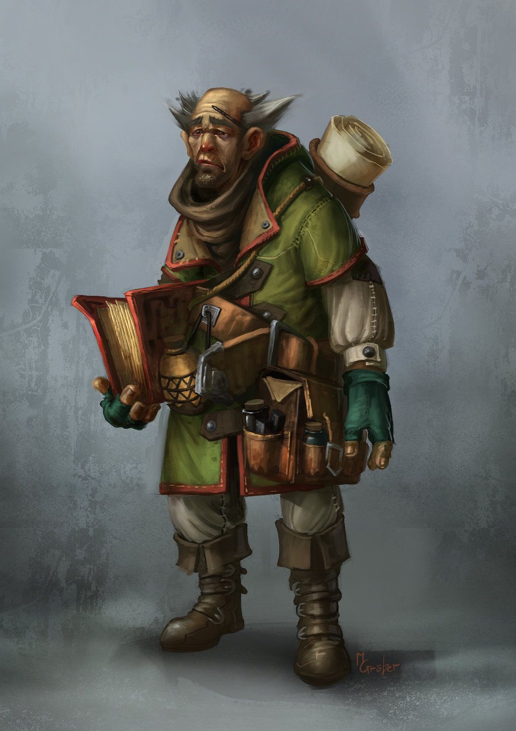 1024x1449 Scribe - Character Painting