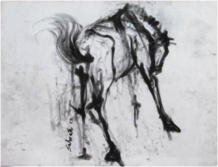 439x336 Charcoal Painting - Charcoal Painting Images