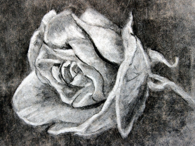 800x599 How To Draw With Charcoal Charcoal Drawing Techniques - Charcoal Painting Images