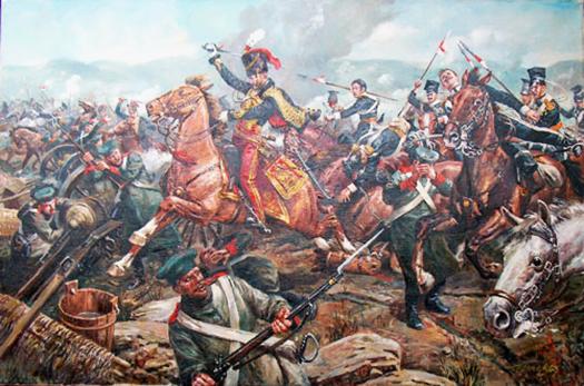 525x347 Have You Read The Charge Of The Light Brigade - Charge Of The Light Brigade Painting
