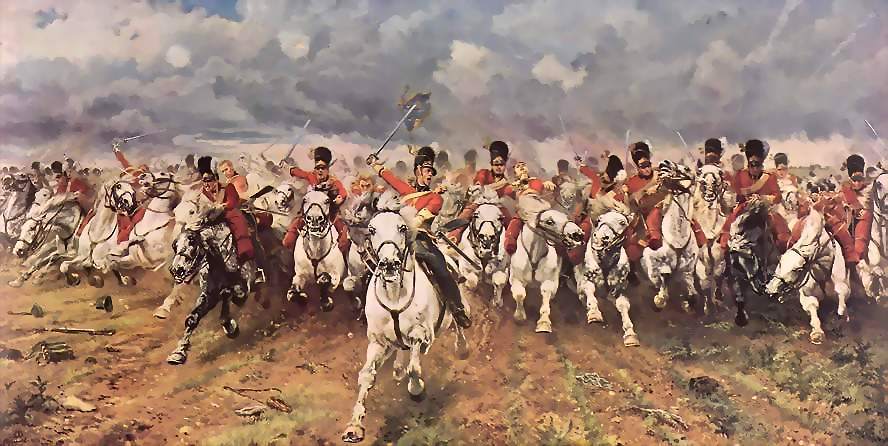read the passage from the charge of the light brigade