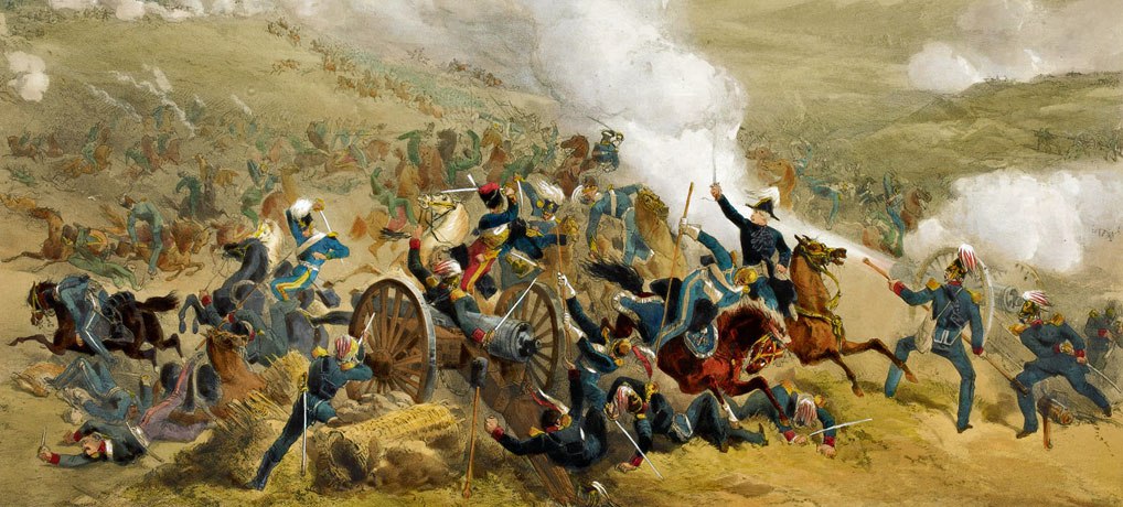 1018x460 Trooper Pearson And The Charge Of The Light Brigade - Charge Of The Light Brigade Painting