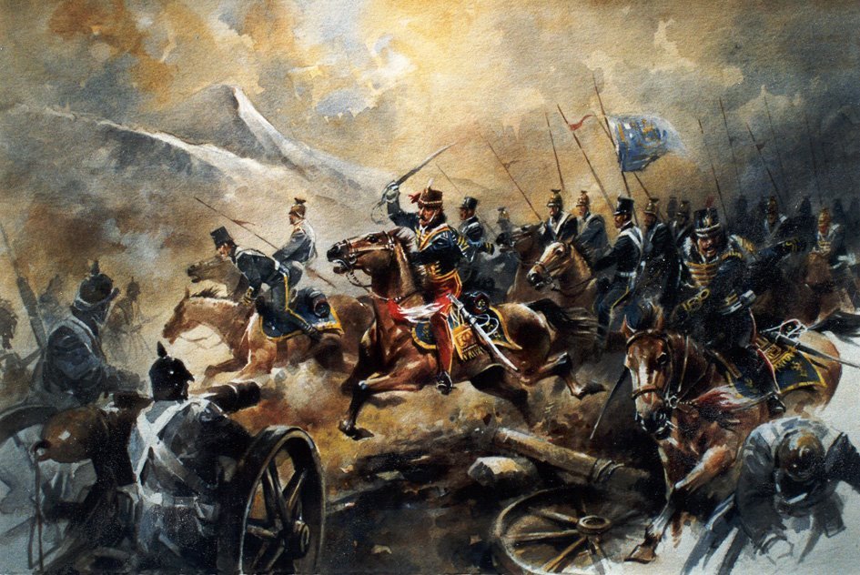 945x632 Charge Of The Light Brigade - Charge Of The Light Brigade Painting