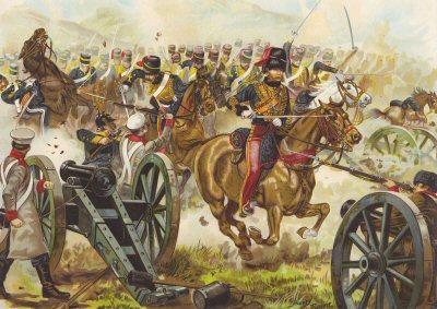 400x283 Black Gate Articles The Charge Of The Light Brigade - Charge Of The Light Brigade Painting