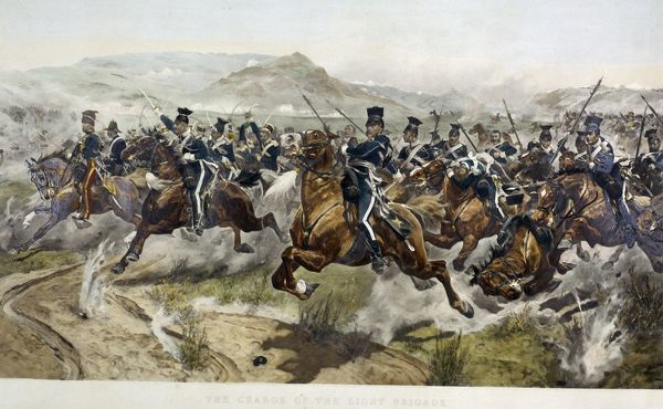 600x370 Charge Of The Light Brigade - Charge Of The Light Brigade Painting