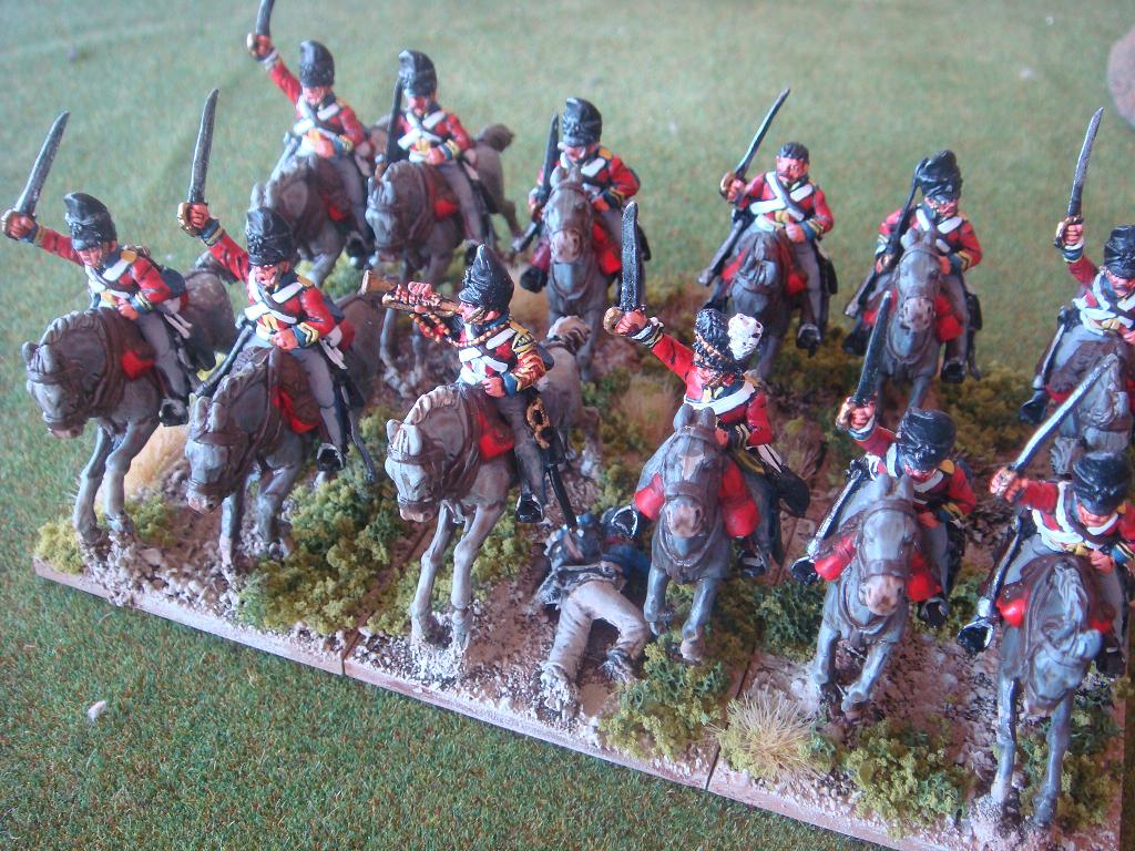 1024x768 Trailape's Wargame Scots Greys! - Charge Of The Scots Greys At Waterloo Painting