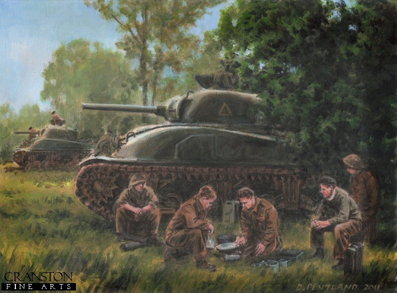 800x591 Scots Dragoon Guards, The Scots Greys - Charge Of The Scots Greys Painting