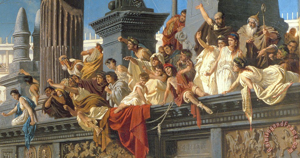 960x506 Alexander Von Wagner The Chariot Race Painting - Chariot Painting