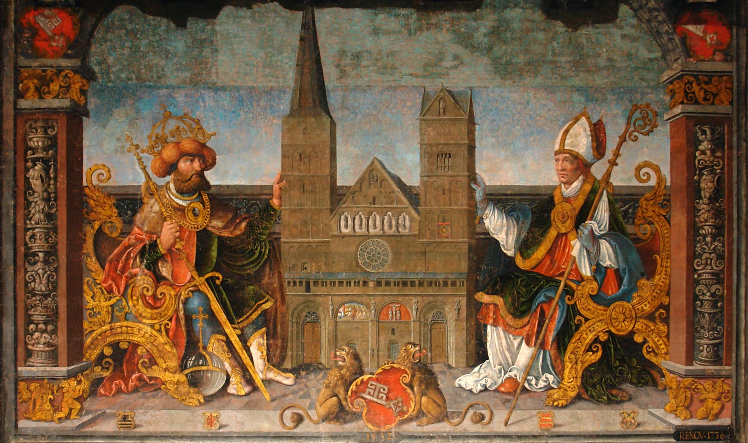 1500x889 Tradcatknight Charlemagne Sent Him To His Enemies - Charlemagne Painting