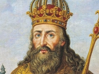 333x250 Charlemagne Useful Notes - Charlemagne Painting