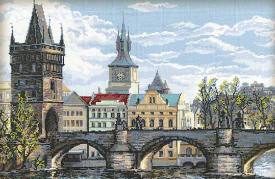 539x350 Charles Bridge, Prague - Charles Bridge Painting