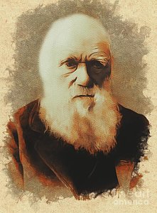 221x300 Charles Darwin Paintings Fine Art America - Charles Darwin Painting