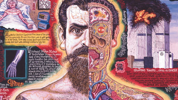 600x337 Rest In Pieces - Charles Manson Painting