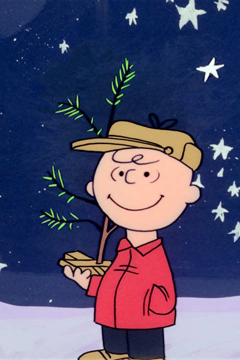 490x736 How A Charlie Brown Christmas Almost Wasn'T - Charlie Brown Christmas Painting