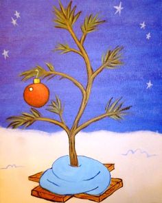 236x296 Snoopy Christmas Art 18x24 Canvas Amp Acrylic By Paintingsbychelsi - Charlie Brown Christmas Painting