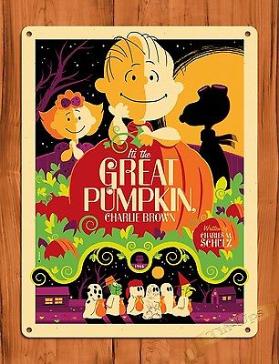 306x400 Tin Sign A Charlie Brown Christmas Brown Art Painting Movie - Charlie Brown Christmas Painting