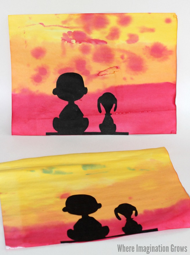 655x881 Easy Watercolor Charlie Brown Craft For Kids! - Charlie Brown Painting