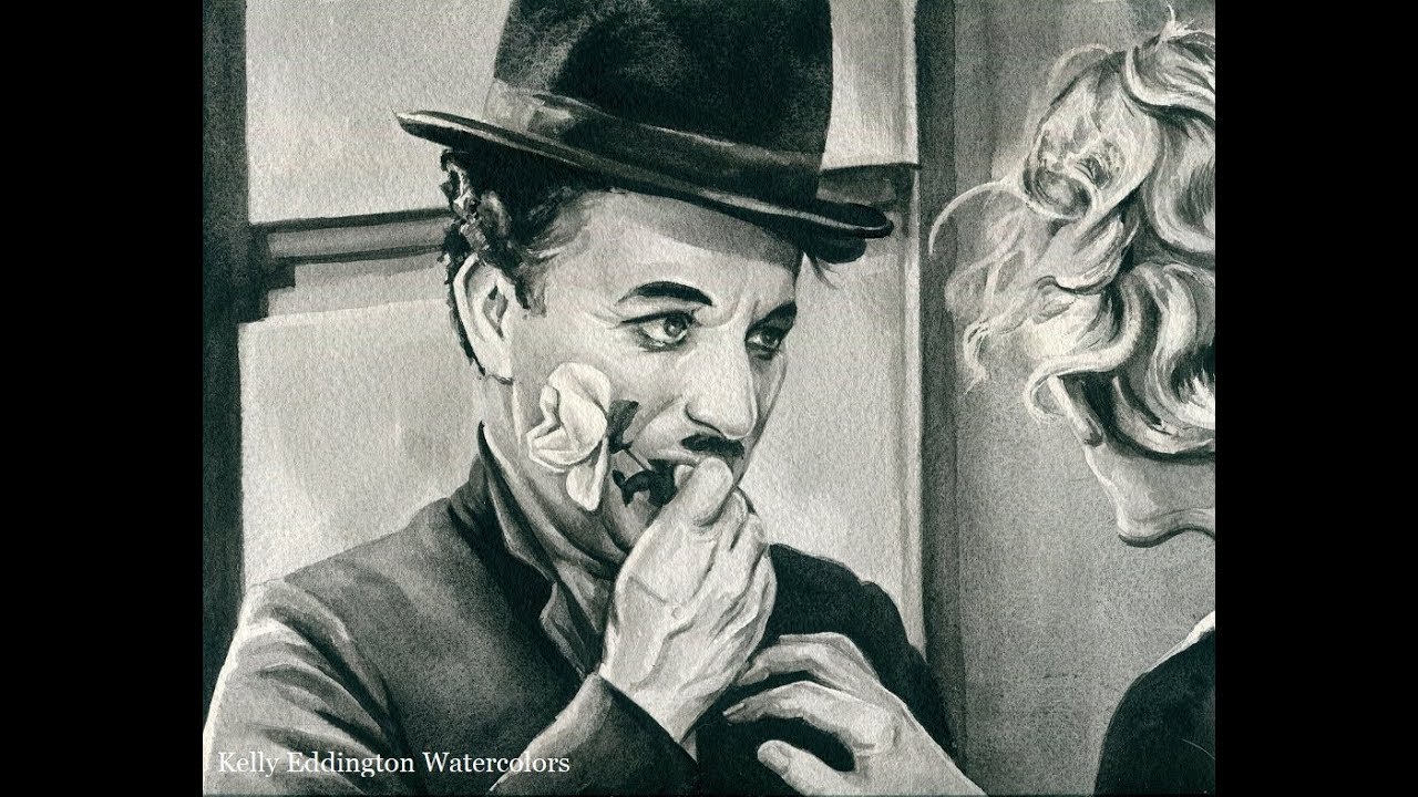 1280x720 Charlie Chaplin Speed Painting - Charlie Chaplin Painting