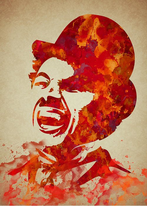 500x700 Charlie Chaplin Watercolor Painting Greeting Card For Sale By - Charlie Chaplin Painting