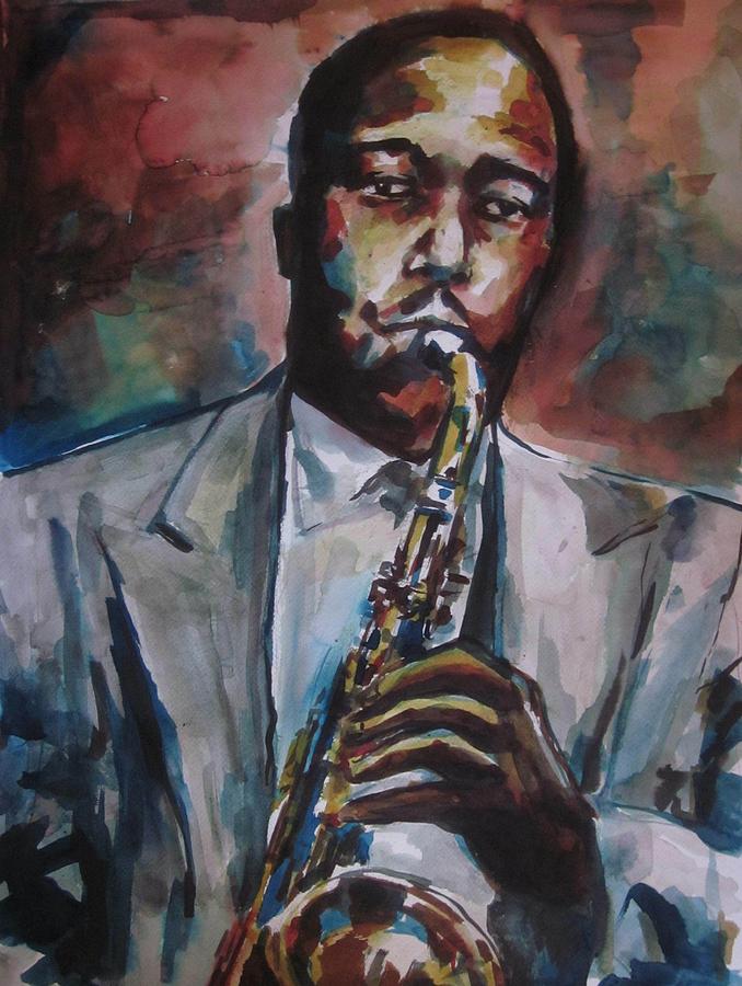 Charlie Parker Painting at PaintingValley.com | Explore collection of ...