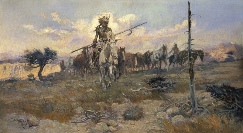 800x440 Charles M. Russell - Charlie Russell Painting
