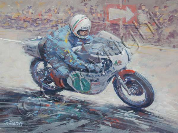 600x448 Peter Hearsey - Charlie Williams Painting