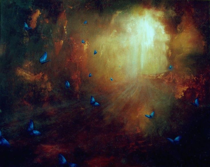 735x585 Artfinder Exodus By Charlie Williams - Charlie Williams Painting