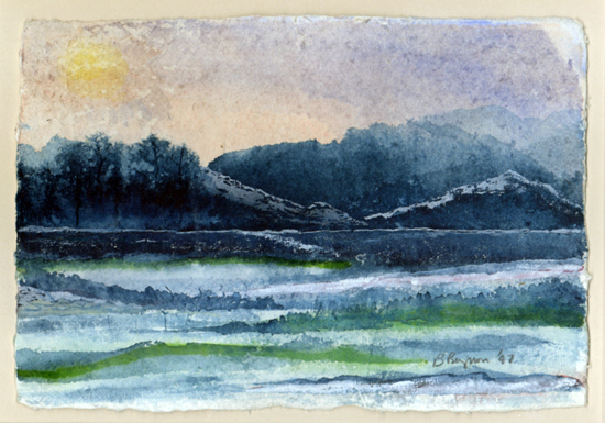 550x385 Barbara Beynon And Charles Williams Home Page For Their Art - Charlie Williams Painting