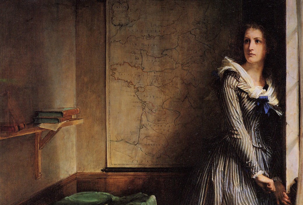 1039x703 Charlotte Corday 18th Century (Ish) Dress Recreation Part 1 - Charlotte Corday Painting