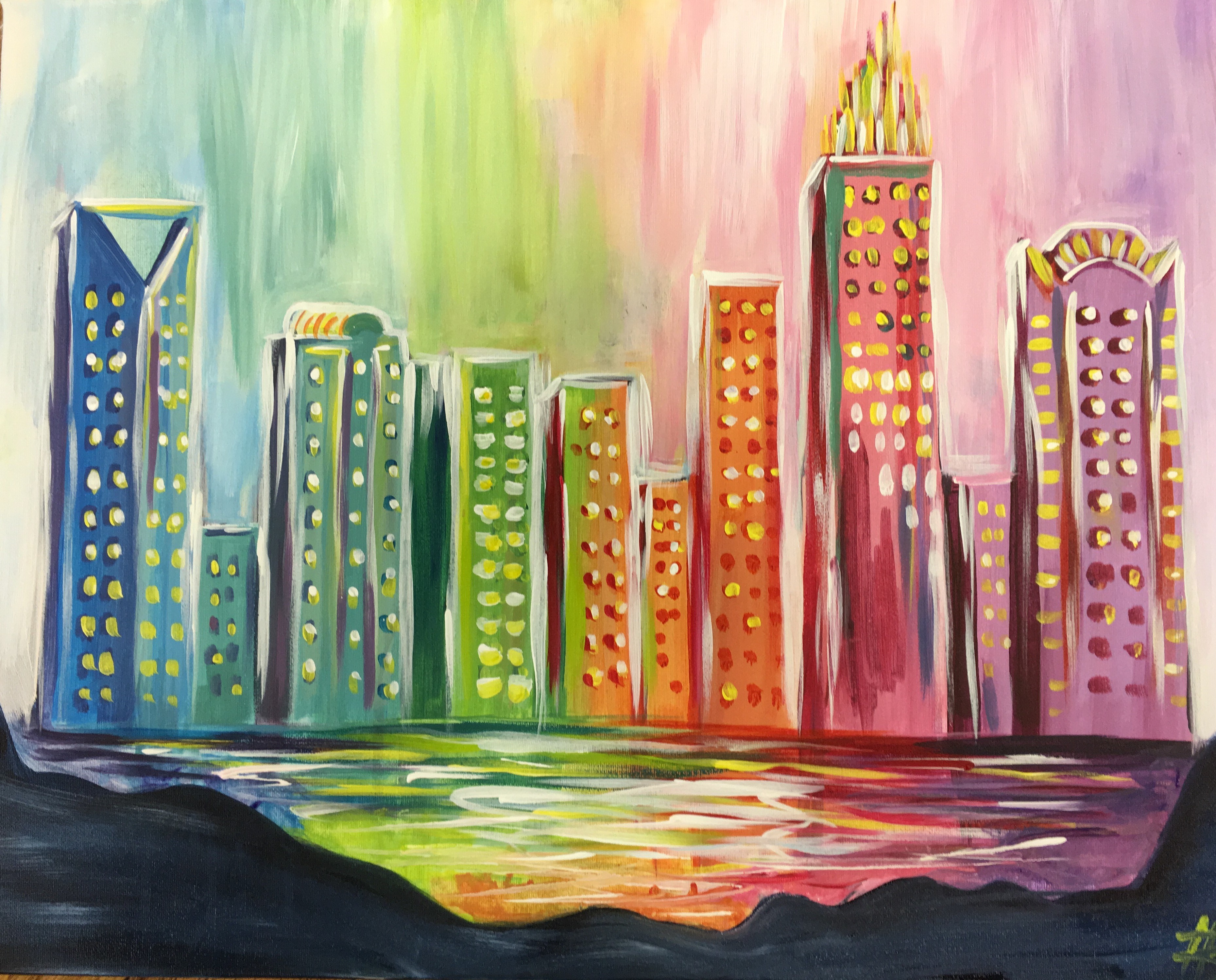 3719x2997 Paint It Forward For Ronald Mcdonald House Of Charlotte - Charlotte Painting