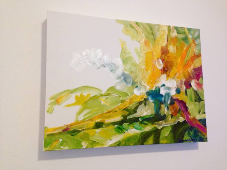 770x578 Saatchi Art Honeysuckle Painting By Charlotte Perry - Charlotte Painting