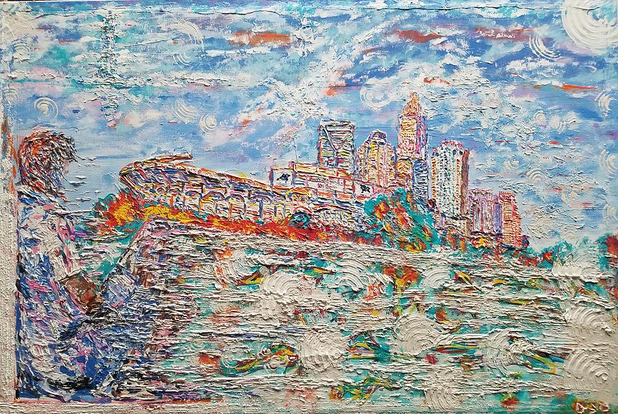 900x603 Young Dreams Charlotte Painting By Gary Abramov - Charlotte Painting