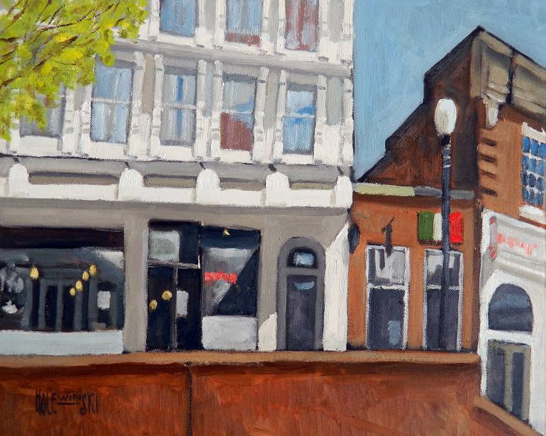 770x615 Saatchi Art The Corner In Charlottesville Painting By Robert - Charlottesville Painting
