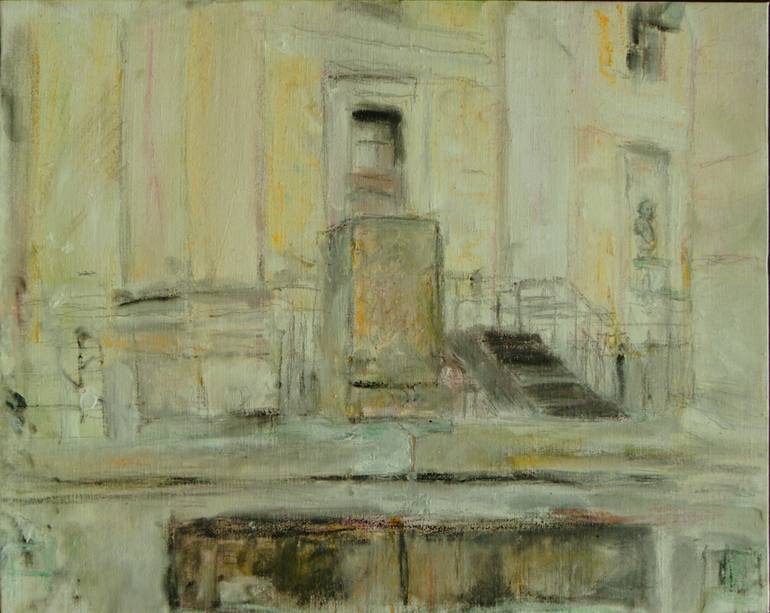 770x613 Saatchi Art The Plinth That Remains - Charlottesville Painting