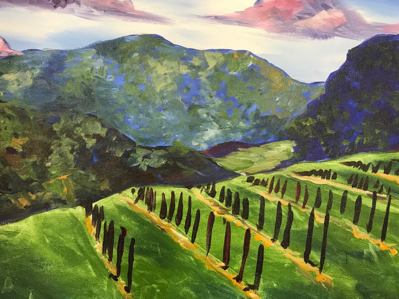 1280x960 Vineyard View Charlottesville, Va Wine Amp Design - Charlottesville Painting