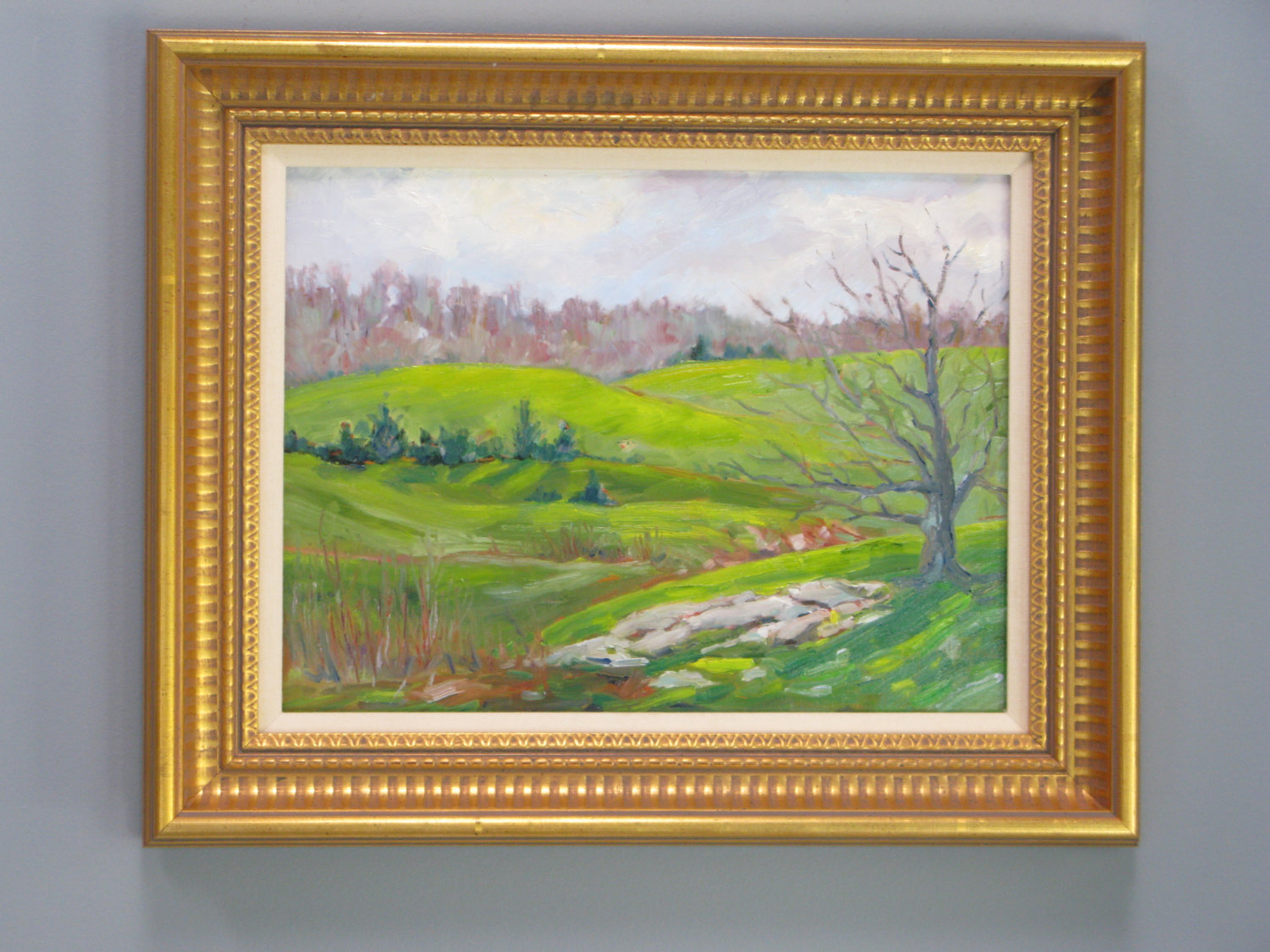 1500x1125 Cherry Hill, Charlottesville. Original Oil Painting By Yvonne - Charlottesville Painting