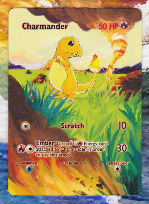 500x681 Alters - Charmander Painting