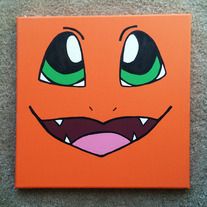 207x207 Amazing Video Game Watercolor Art Drawings Amp Paintings - Charmander Painting