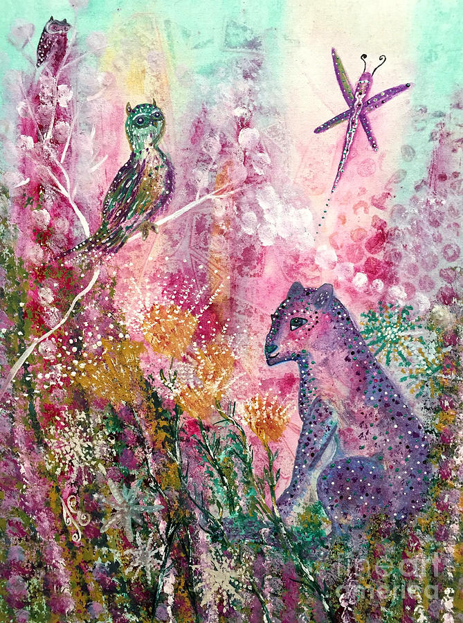 669x900 Charmed Painting By Julie Engelhardt - Charmed Painting