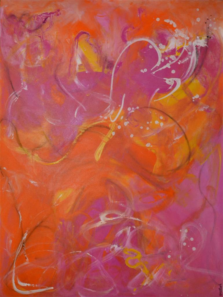 770x1025 Saatchi Art Charmed Painting By Gloria Green - Charmed Painting