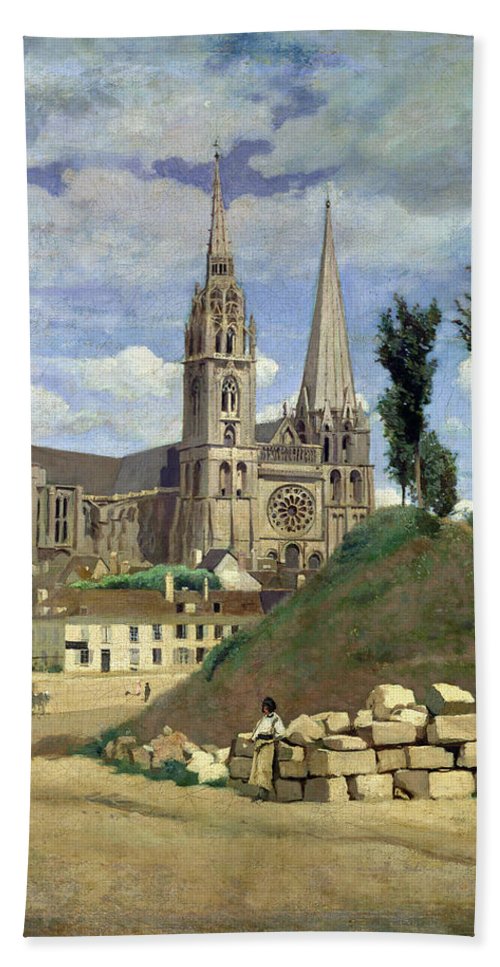 Chartres Cathedral Painting at PaintingValley.com | Explore collection ...