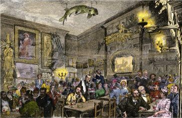 365x237 Le Chat Noir Historic Montmartre Cabaret - Chat Noir Painting