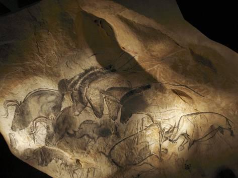 473x355 Stone Age Cave Paintings, Chauvet, France Photographic Print By - Chauvet Cave Painting Prints