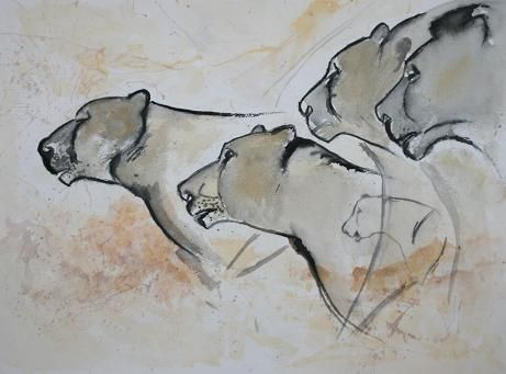 461x341 The 151 Best Cave Paintings Images On Rock Art, Stone - Chauvet Cave Painting Prints