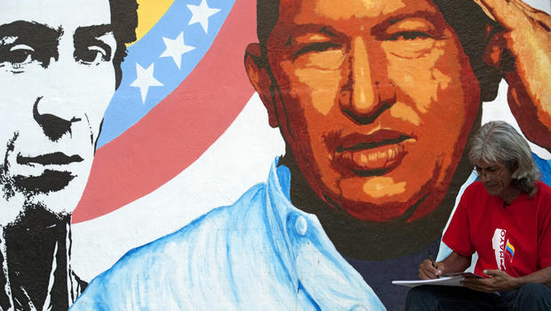 620x350 From Botched Coup To Top Boss, Key Chavez Moments - Chavez Painting