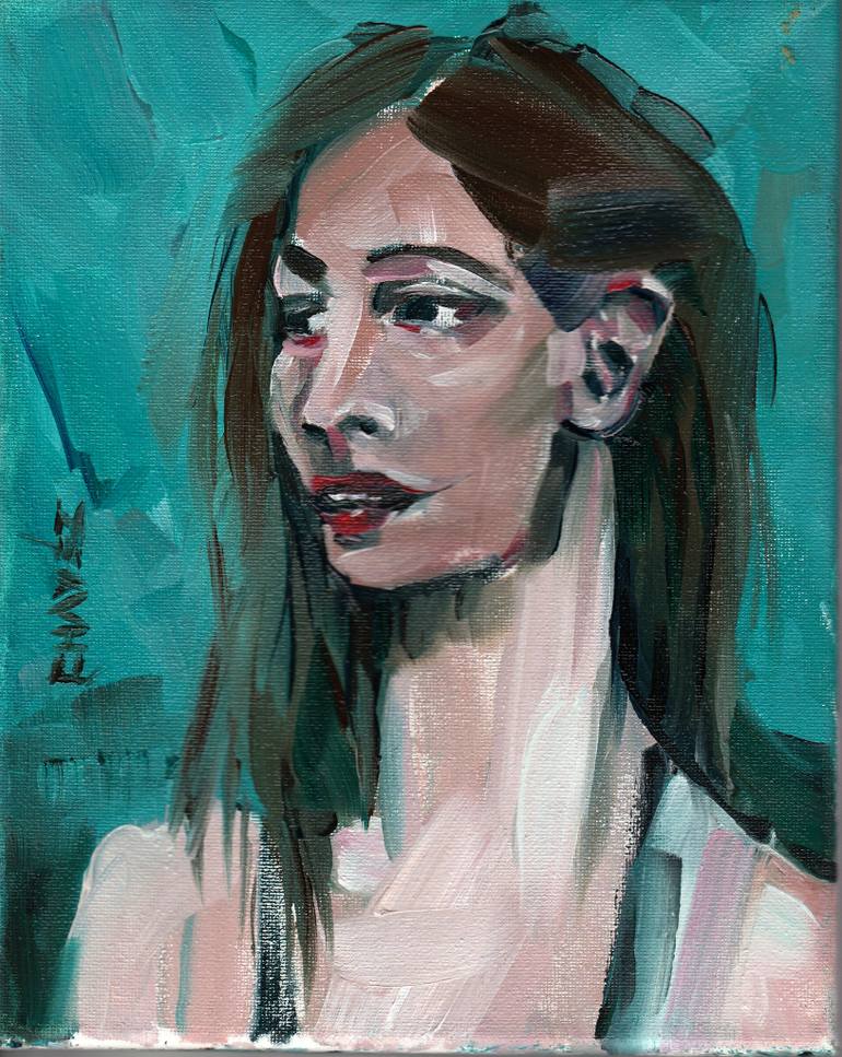 770x967 Saatchi Art 4.25.17 Painting By Alex Chavez - Chavez Painting