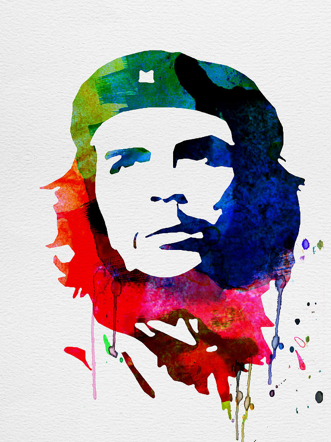 675x900 Che Guevara Watercolor 2 Painting By Naxart Studio - Che Guevara Painting